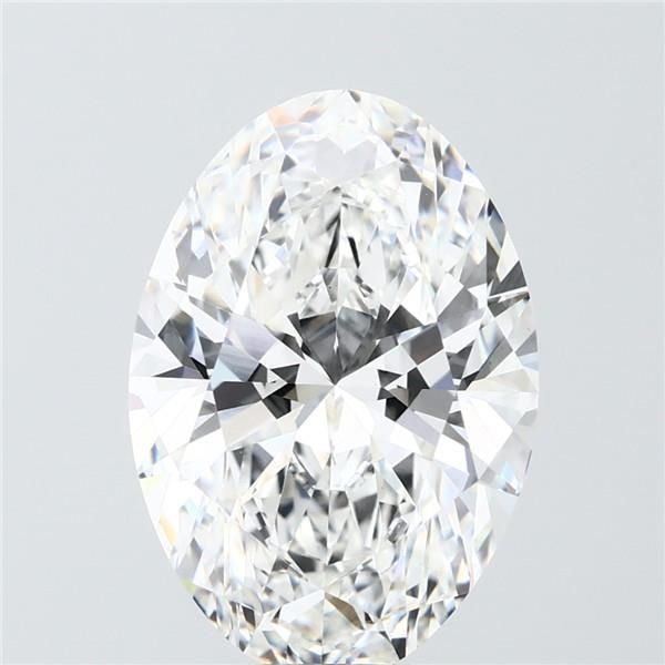 6.04 Carat E-VS1 Oval Lab Diamond