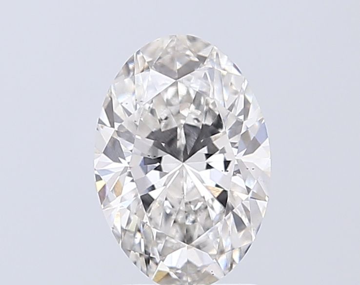 1.55 Carat G-VS2 Oval Lab Diamond