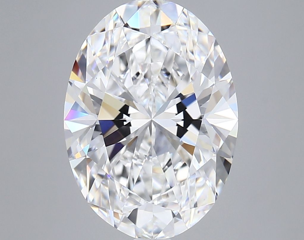 5.09 Carat E-VVS1 Oval Lab Diamond