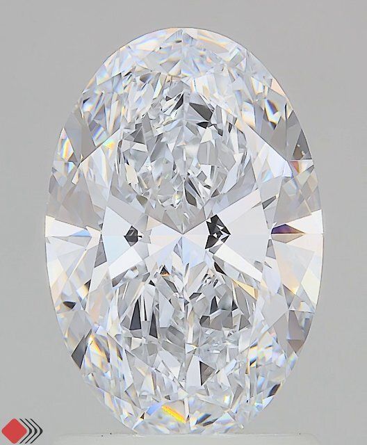 1.68 Carat E-VVS2 Oval Lab Diamond