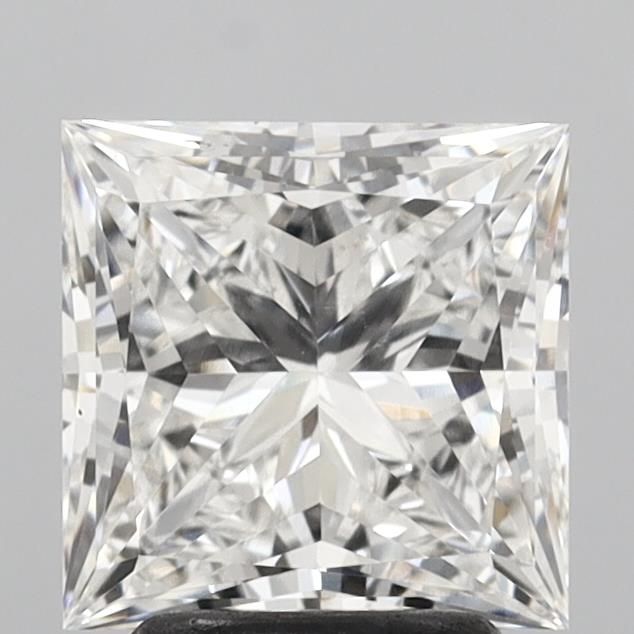 2.86 Carat F-VVS2 Princess Lab Diamond