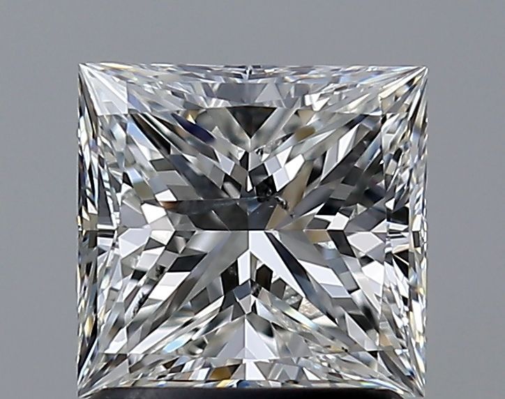 1.51 Carat G-SI2 Princess Cut Diamond
