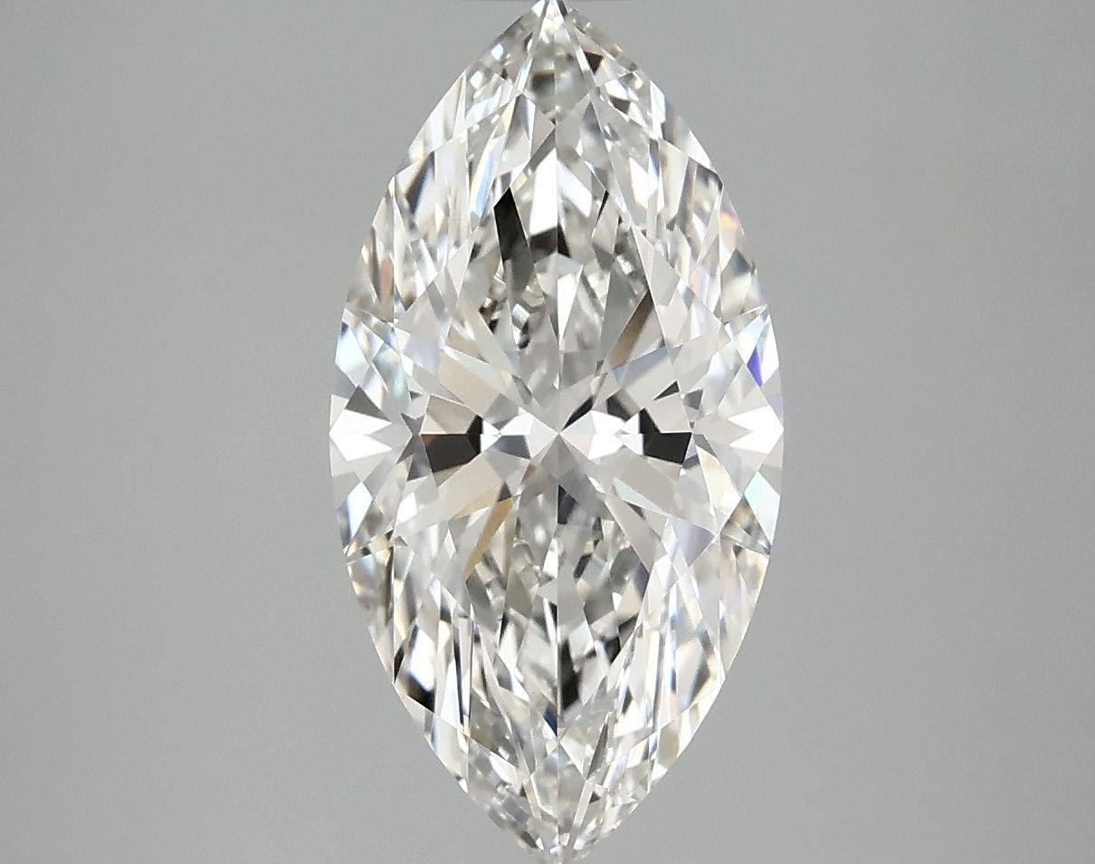 2.89 Carat G-VVS2 Marquise Lab Diamond