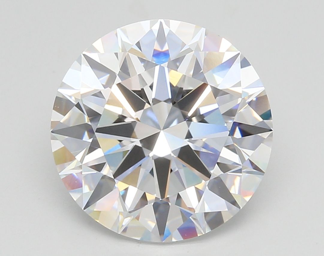 5.56 Carat E-VVS2 Round Lab Diamond