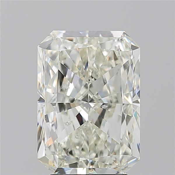 4.01 Carat K SI2 Radiant Diamond
