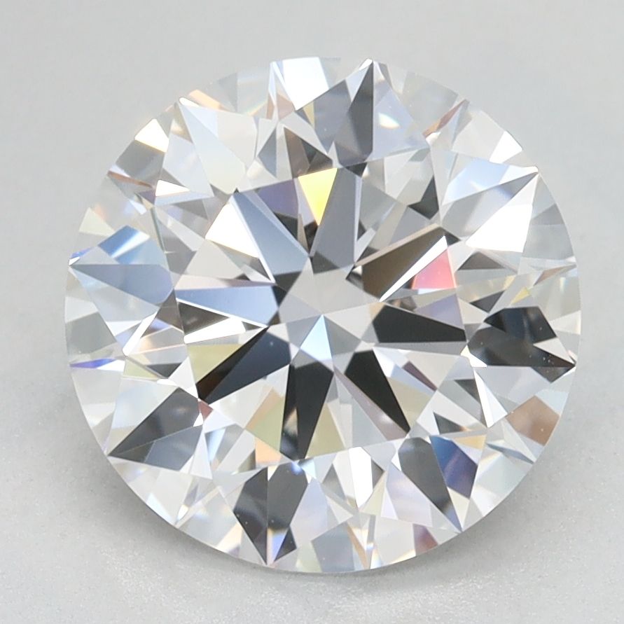 2.54 Carat D-IF Round Lab Diamond