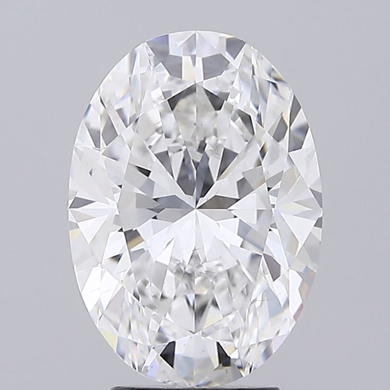 4.02 Carat E-VS2 Oval Lab Diamond