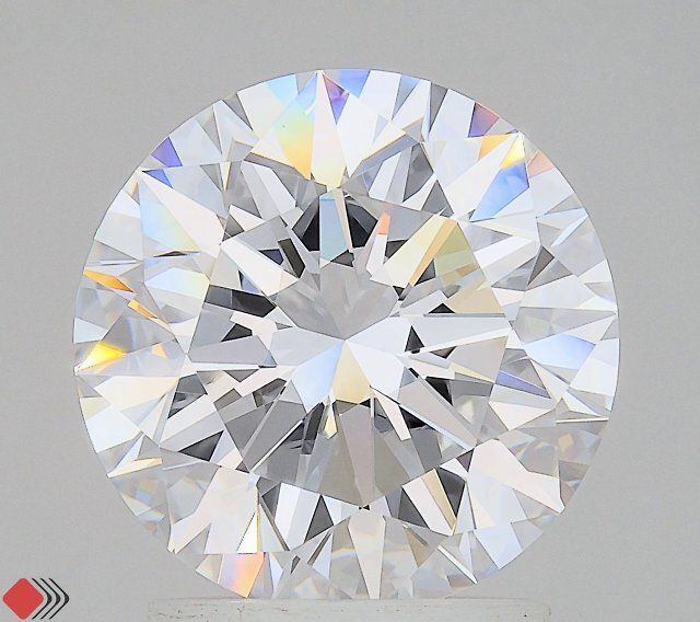 2.5 Carat D-VVS2 Round Lab Diamond