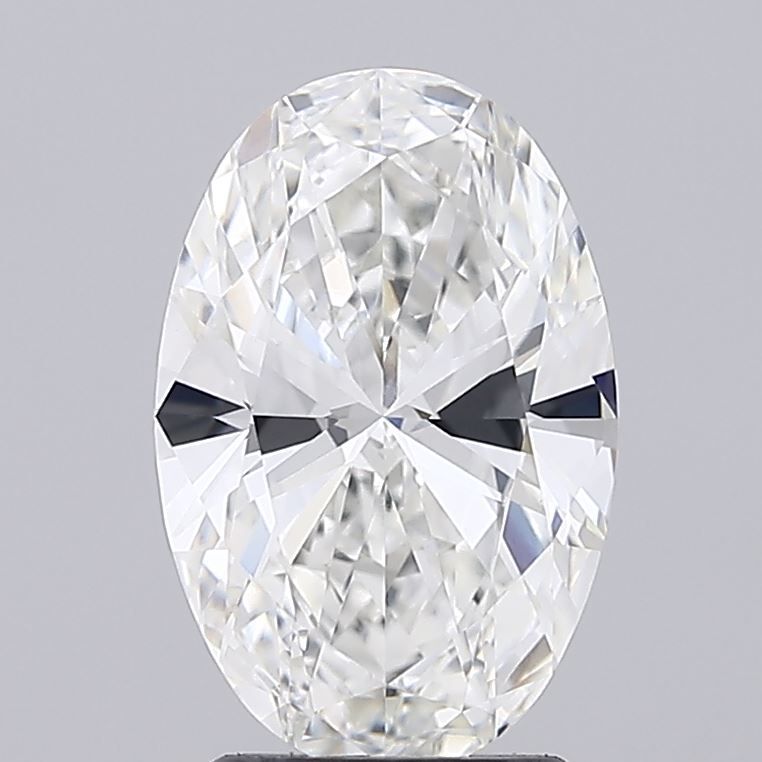 2.70 Carat F-VVS2 Oval Lab Diamond