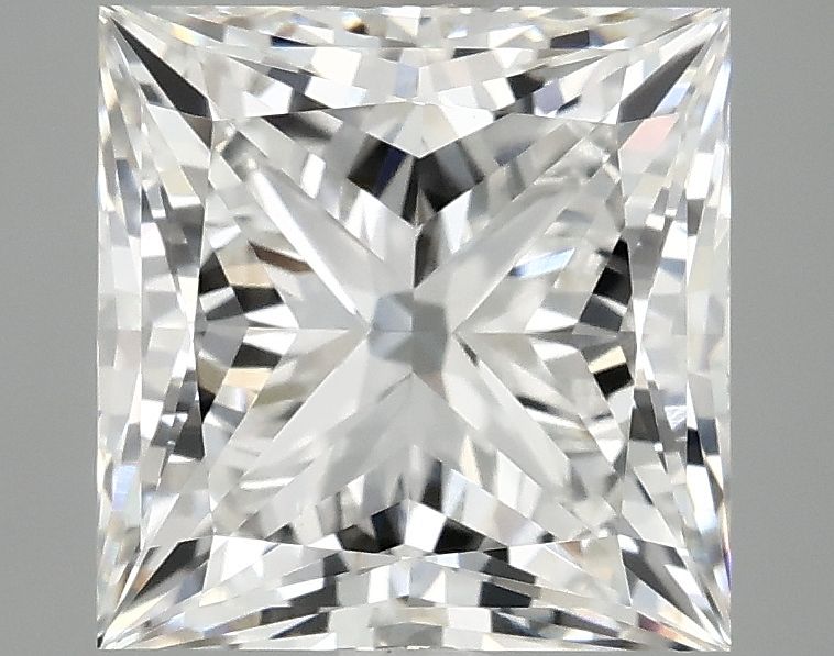 4.12 Carat F-VVS2 Princess Lab Diamond