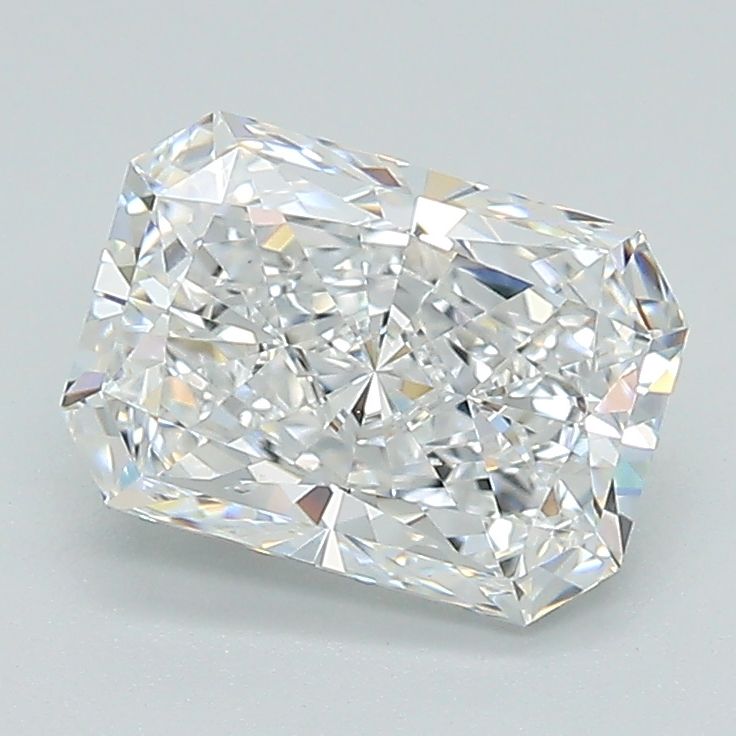 1.67 Carat D-VVS2 Radiant Lab Diamond