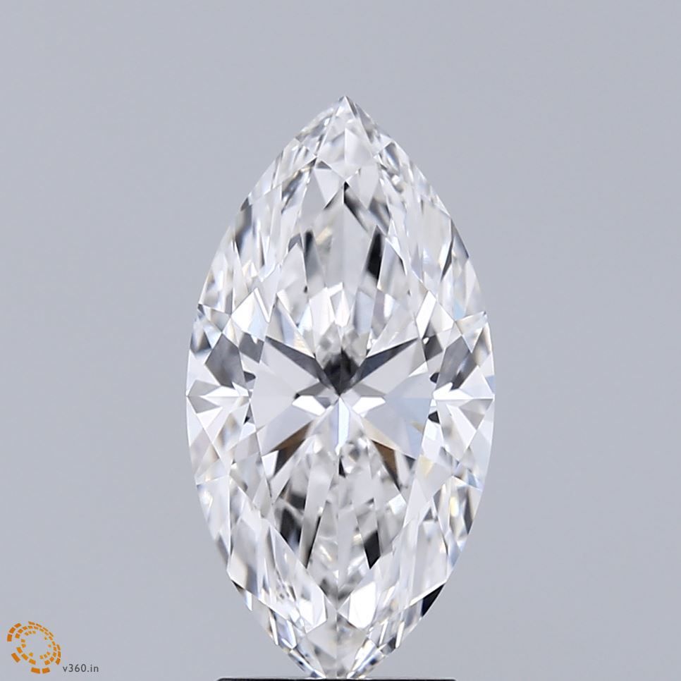 2.51 Carat E-VVS2 Marquise Lab Diamond