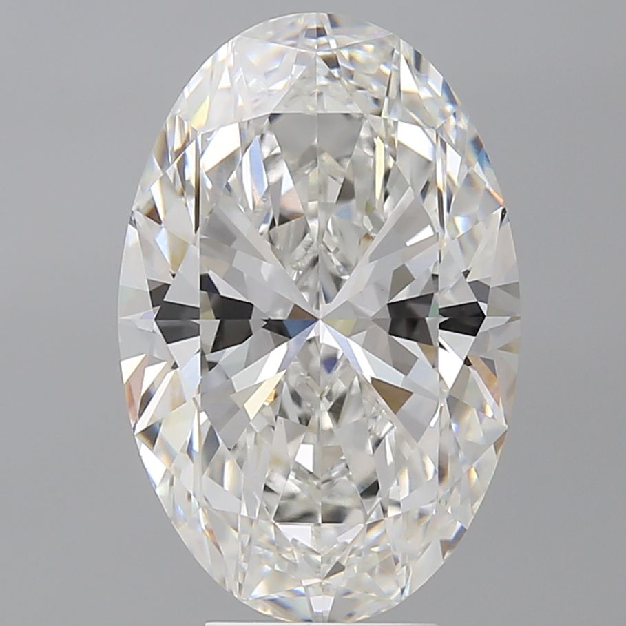 6.59 Carat E-VVS2 Oval Lab Diamond