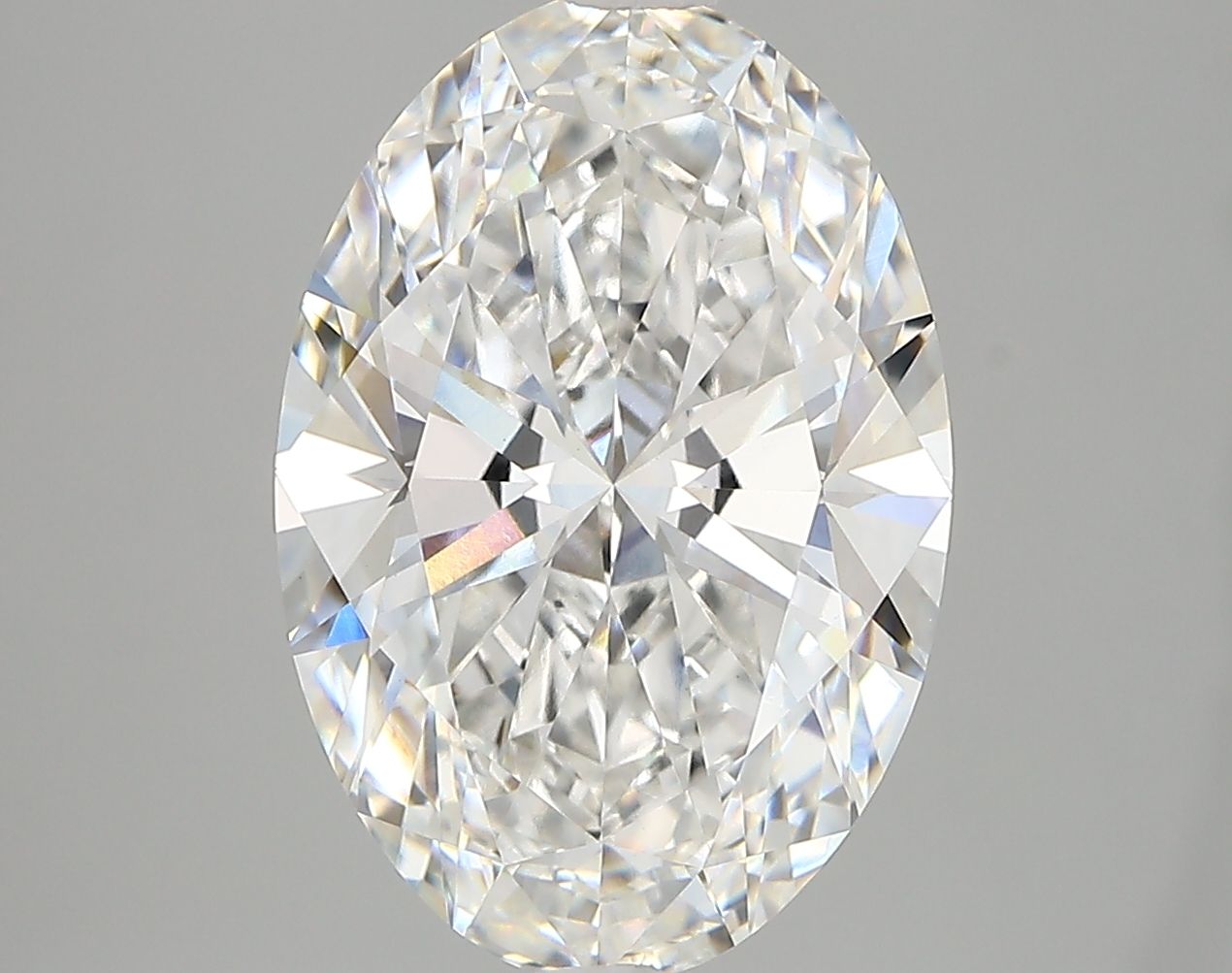5.47 Carat E-VVS2 Oval Lab Diamond
