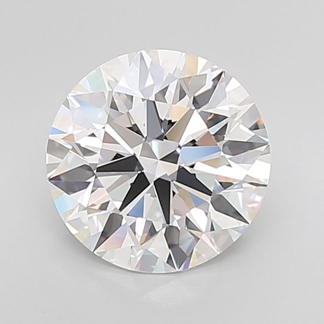 4.22 Carat D-IF Round Lab Diamond