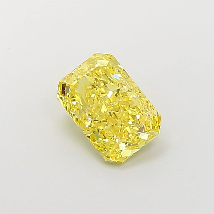 3.28 Carat Radiant Cut Fancy Yellow