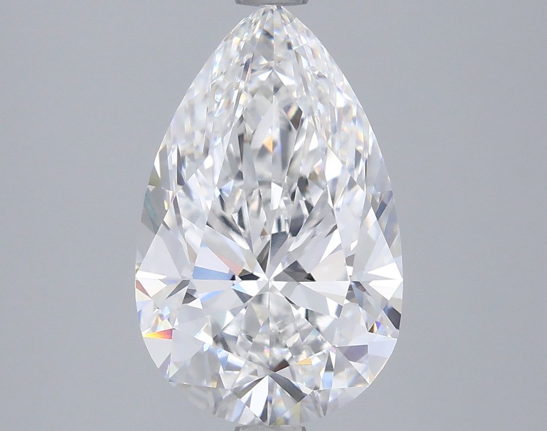 3.52 Carat E-VVS2 Pear Lab Diamond