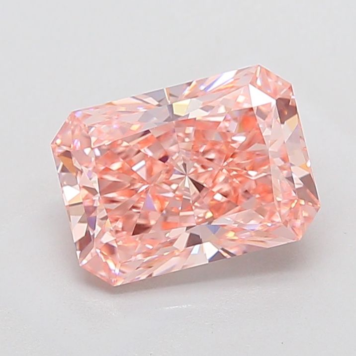 3.55 Carat Radiant Cut Fancy Pink