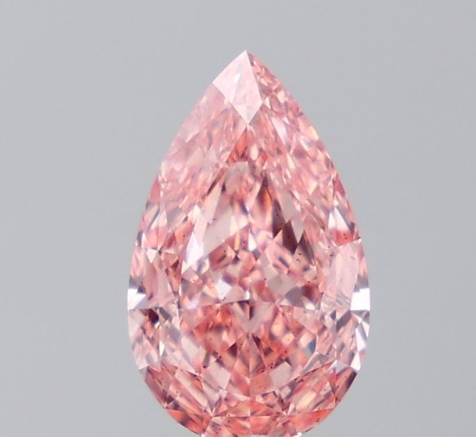 1.78 Carat Pear Cut Fancy Pink