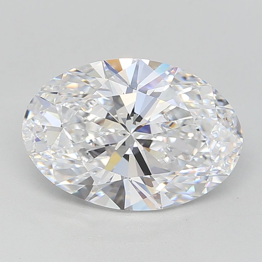 5.15 Carat E-IF Oval Lab Diamond