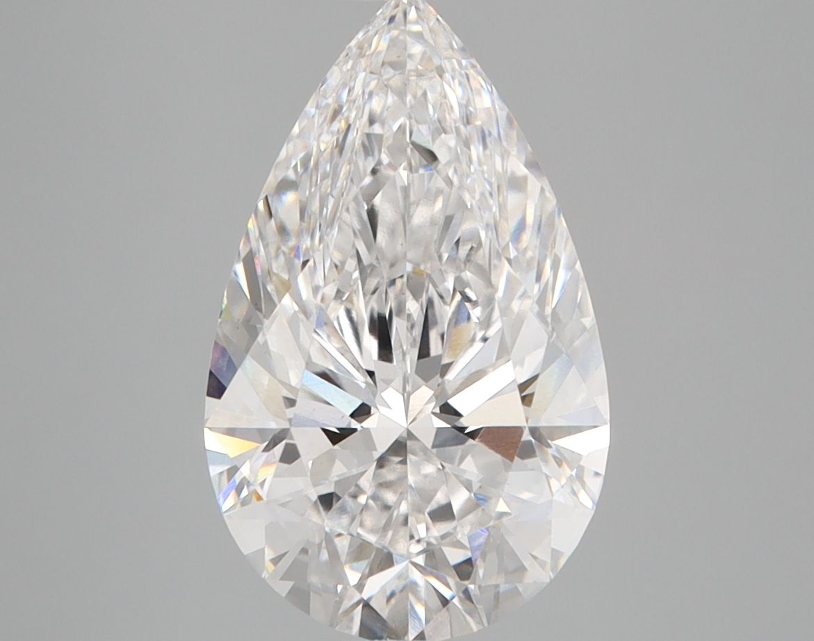 3.04 Carat D-VS1 Pear Lab Diamond