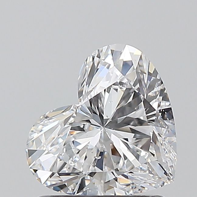1.01 Carat D-SI1 Heart Cut Diamond