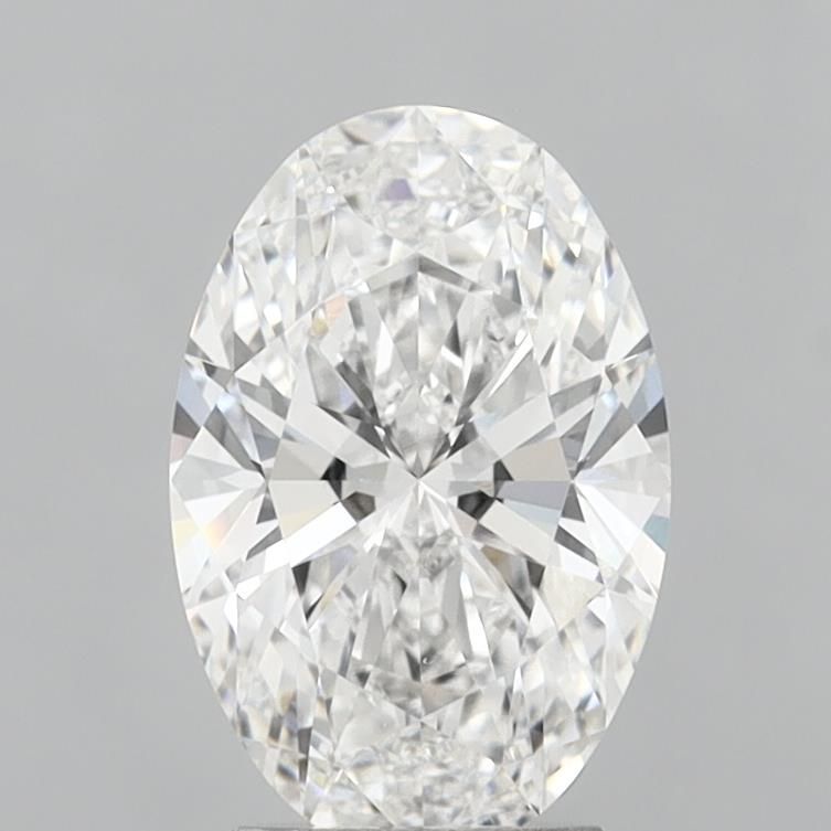 3.05 Carat E-VVS2 Oval Lab Diamond