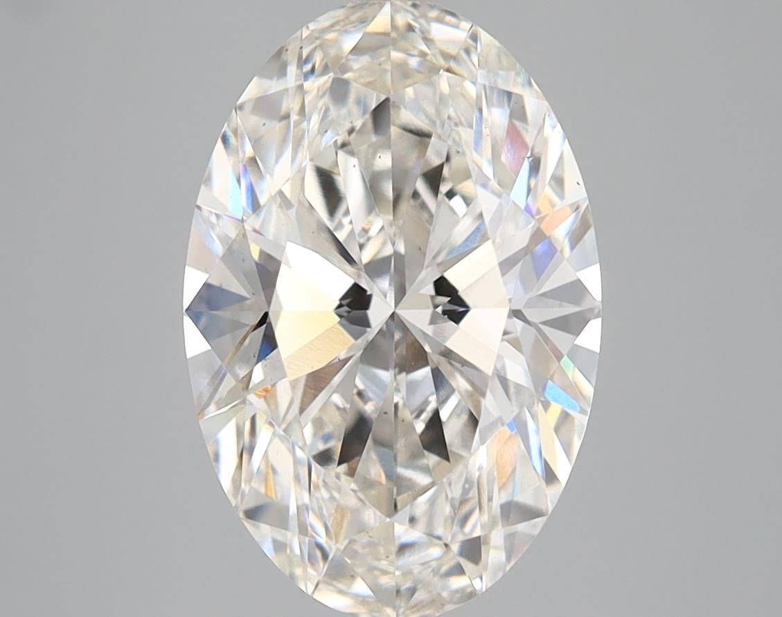 3.27 Carat G-VS2 Oval Lab Diamond