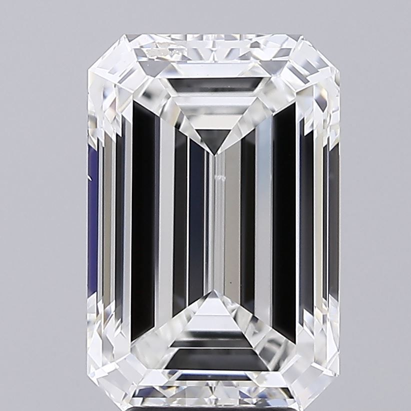 5.05 Carat F-VS1 Emerald Lab Diamond