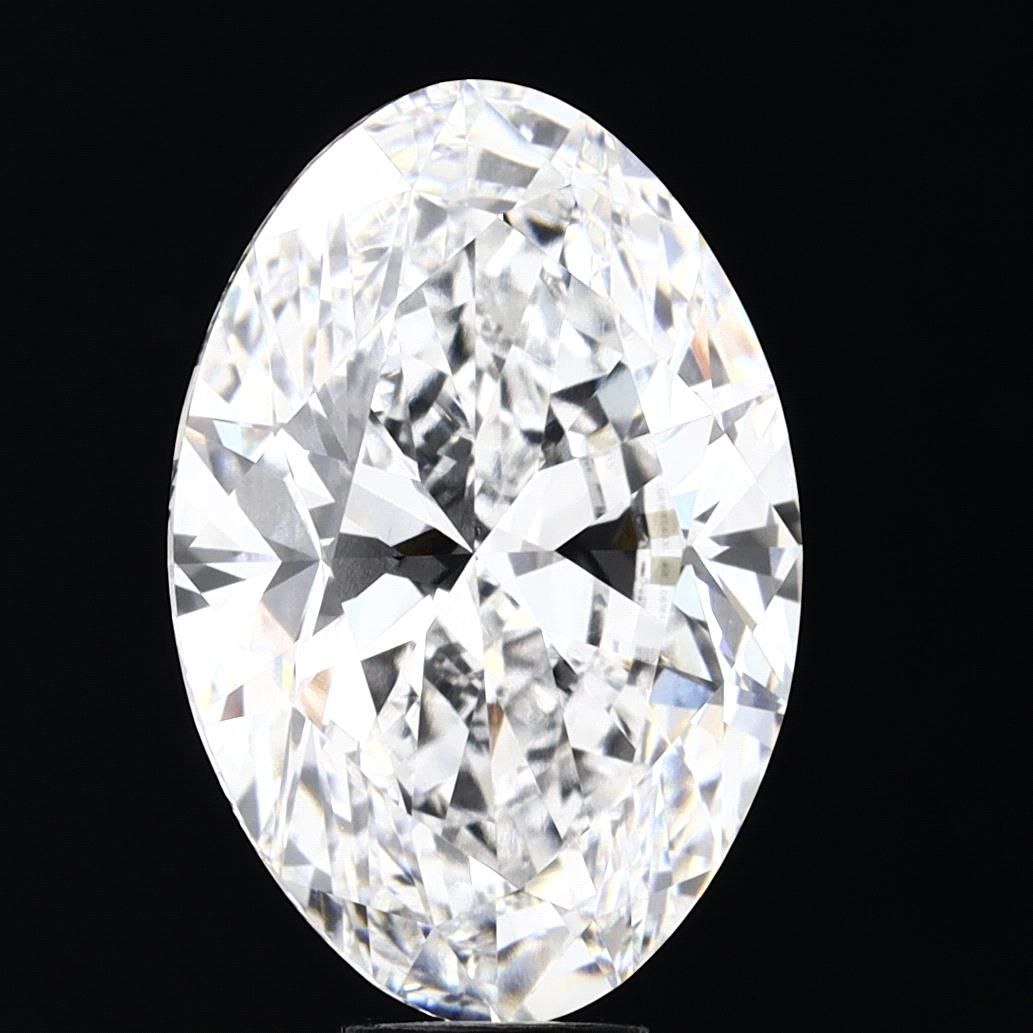 14.01 Carat E-VVS2 Oval Lab Diamond