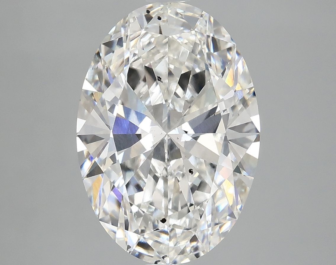 4.00 Carat F-SI1 Oval Lab Diamond