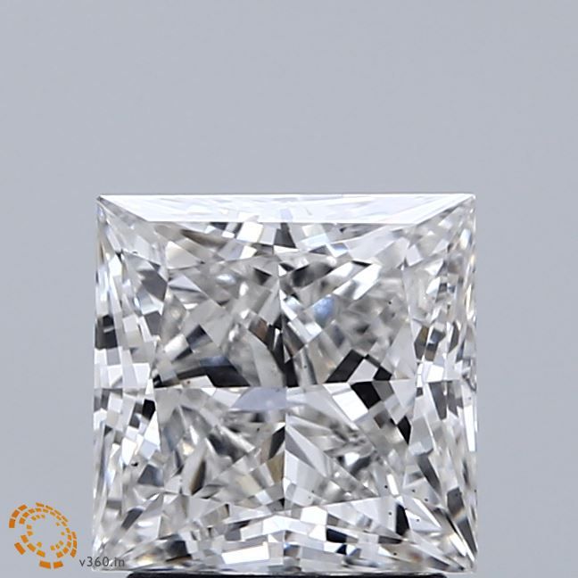 2.04 Carat G-VS1 Princess Lab Diamond