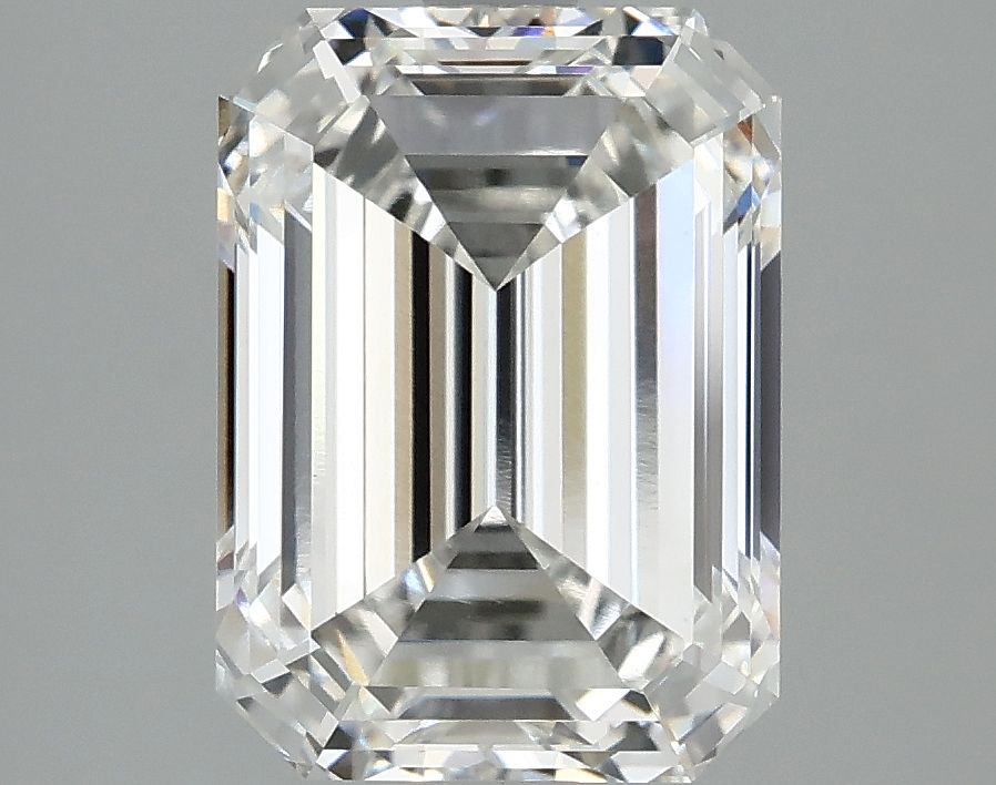 3.05 Carat F-VVS2 Emerald Lab Diamond