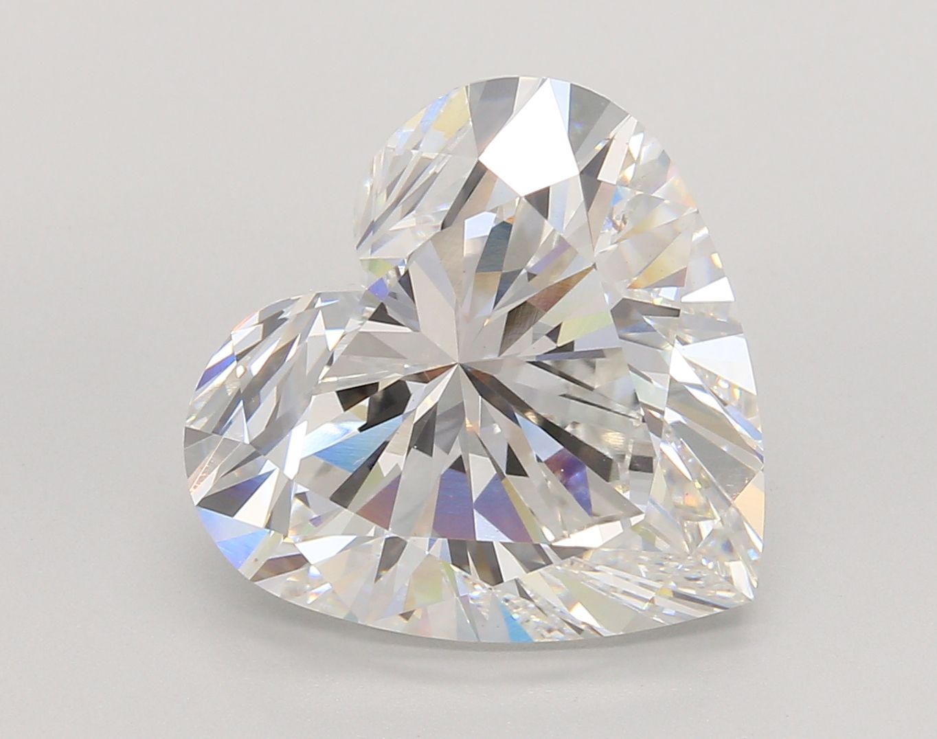 8.10 Carat F-VS1 Heart Lab Diamond