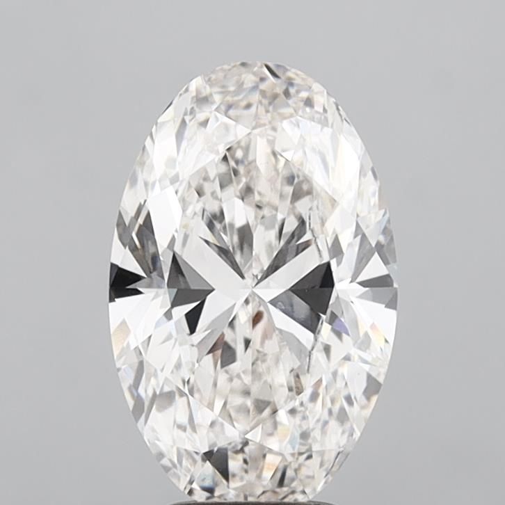 4.00 Carat G-VVS2 Oval Lab Diamond