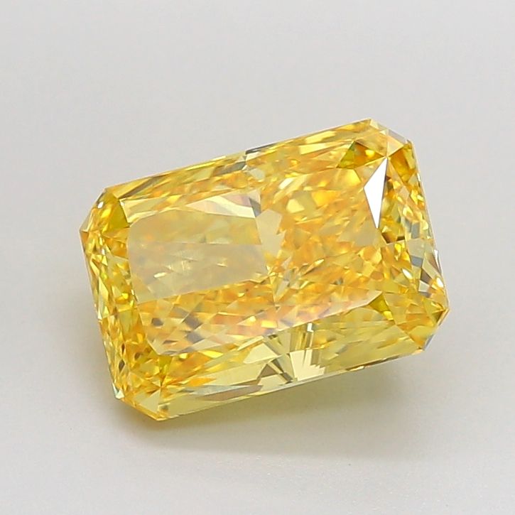 3.03 Carat Radiant Cut Fancy Yellow