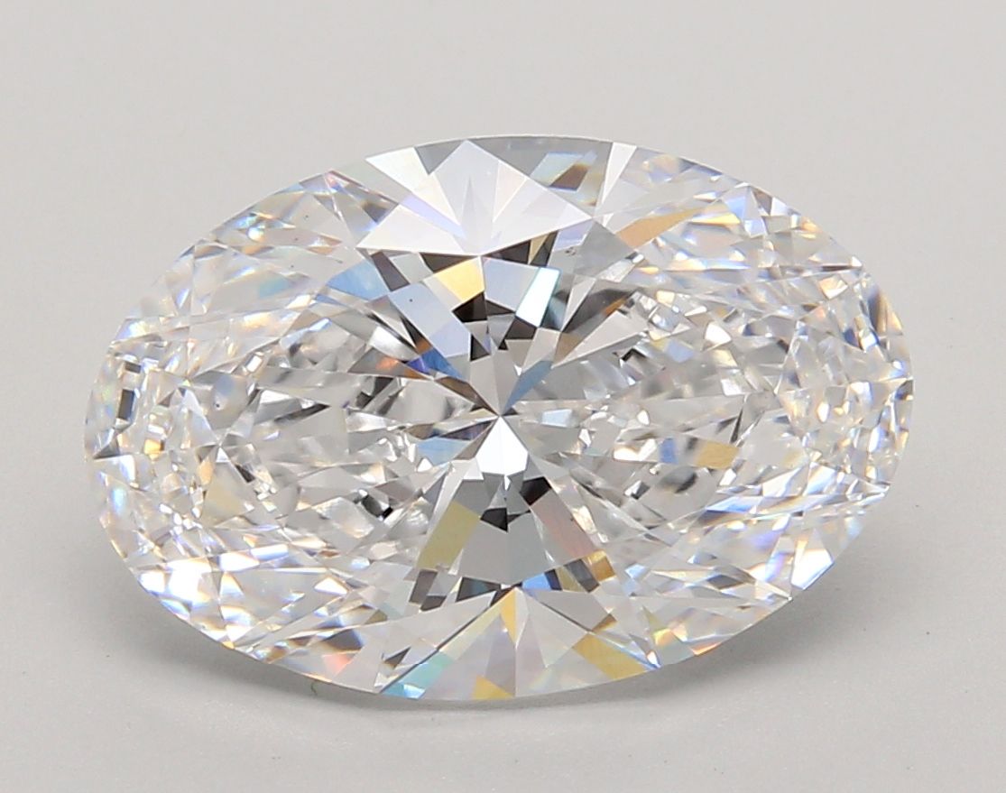 5.08 Carat D-VS1 Oval Lab Diamond