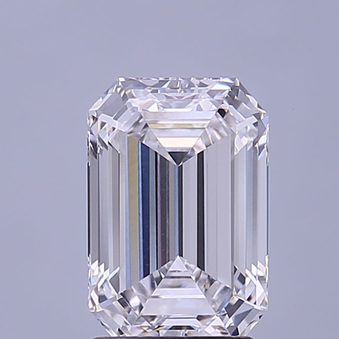 2.38 Carat D VVS2 Emerald Lab Diamond