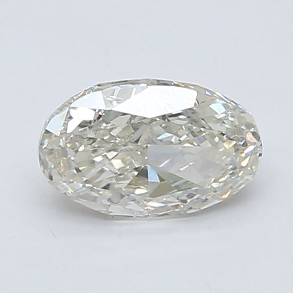 0.90 Carat H-VVS2 Oval Lab Diamond
