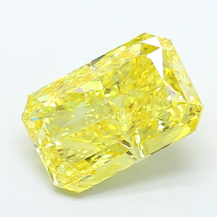 4.52 Carat Radiant Cut Fancy Yellow