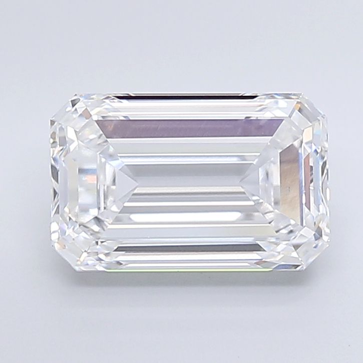 4.4 Carat D-VVS2 Emerald Lab Diamond