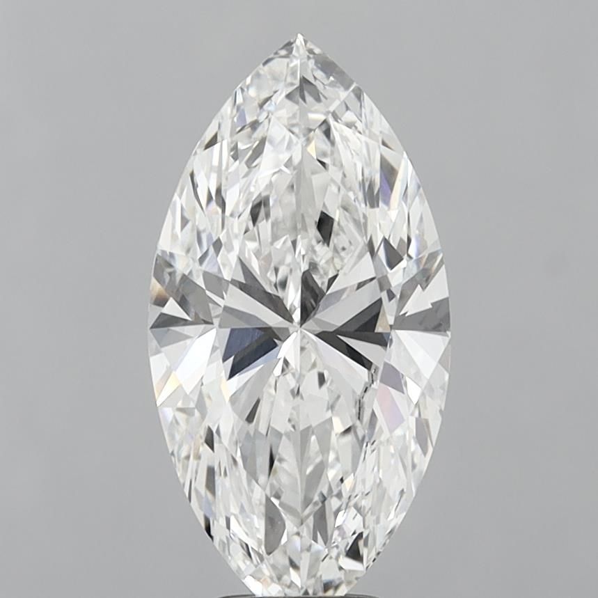 4.98 Carat E VVS2 Marquise Lab Diamond