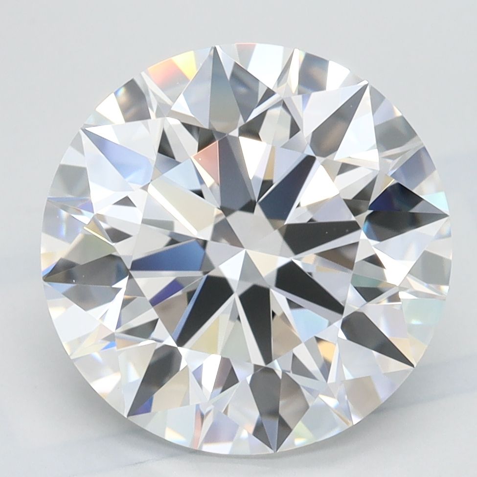 3.73 Carat D-VVS1 Round Lab Diamond