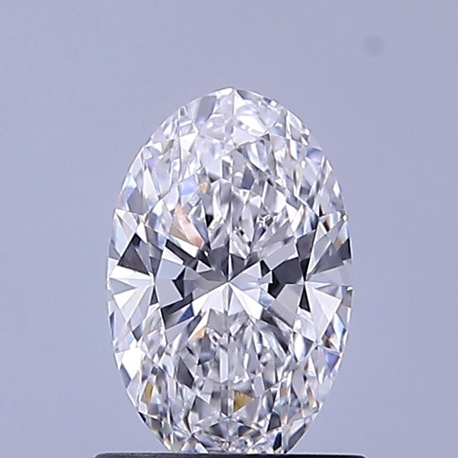 0.79 Carat D-VVS2 Oval Lab Diamond