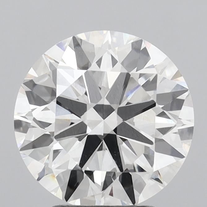 3.06 Carat F-VVS2 Round Lab Diamond