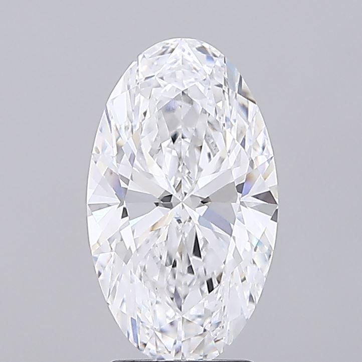 3.00 Carat D-VVS2 Oval Lab Diamond