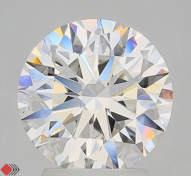 3.09 Carat F-VS1 Round Lab Diamond