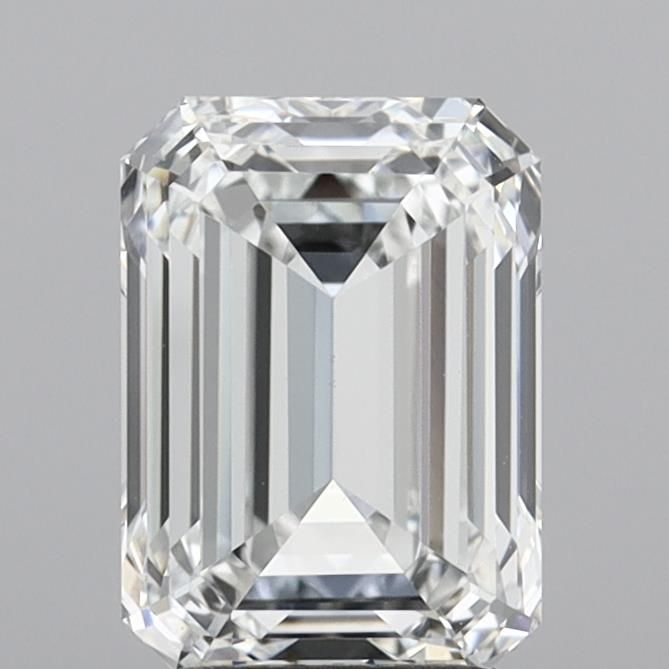 2.88 Carat E-VVS2 Emerald Lab Diamond