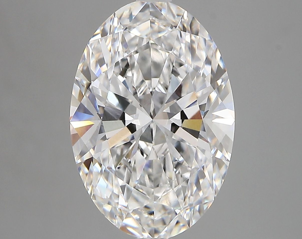 4.44 Carat E-VVS2 Oval Lab Diamond