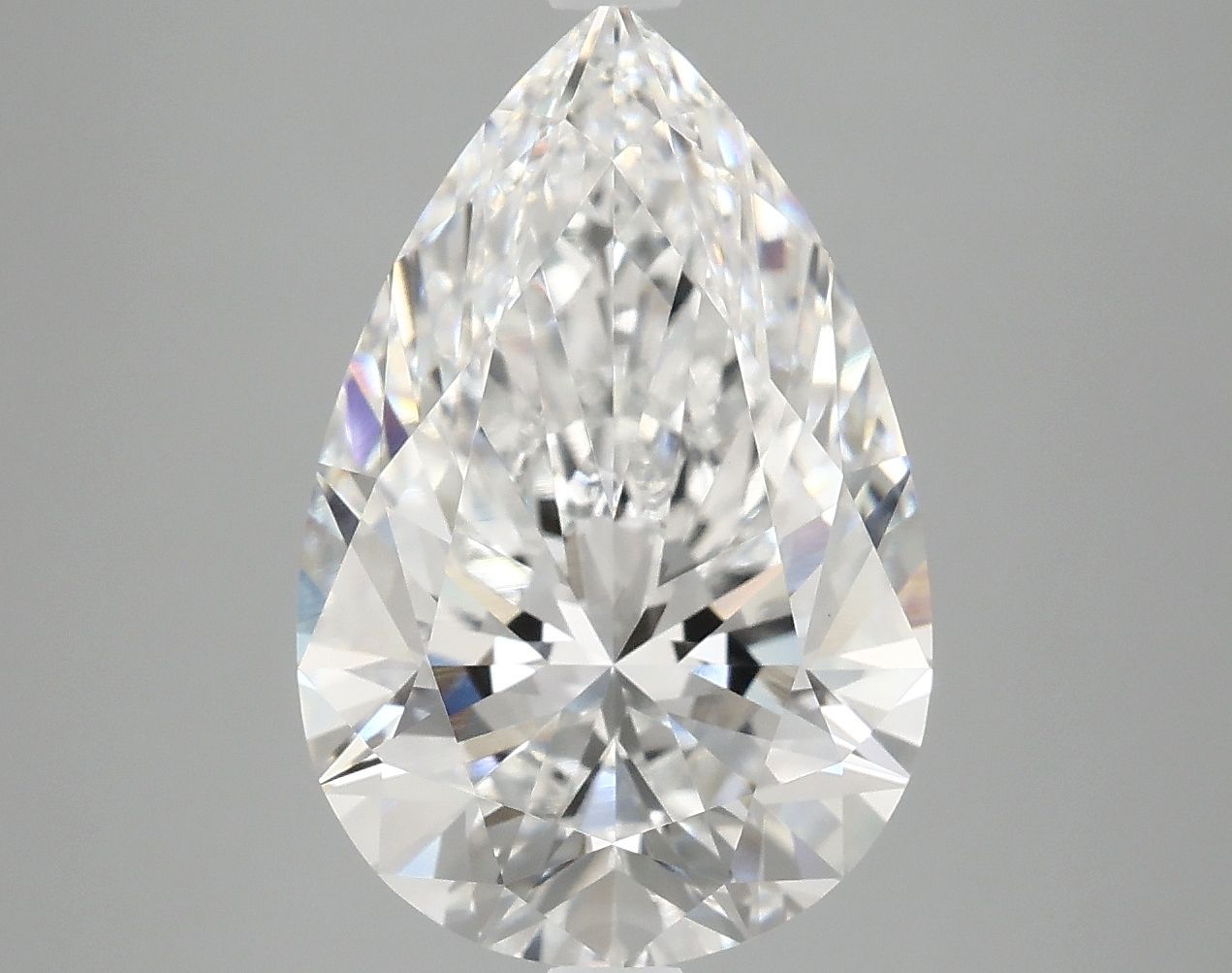 5.1 Carat D-VVS2 Pear Lab Diamond